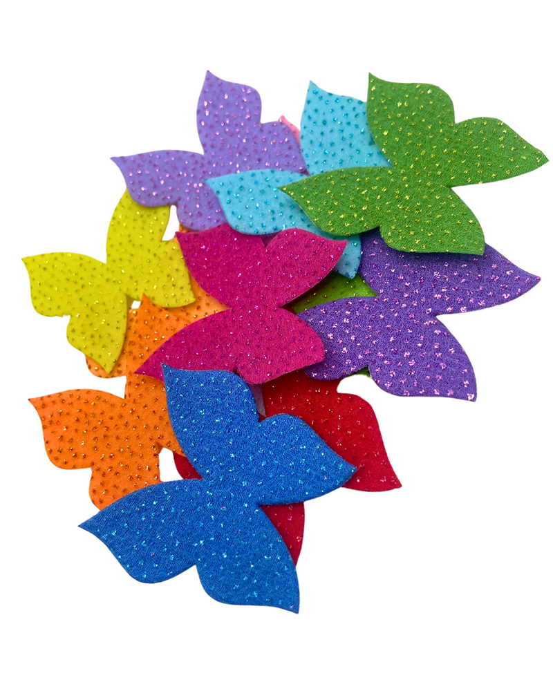 snoogg foam glitter stickers self adhesive mini heart and stars shapes for kids arts craft