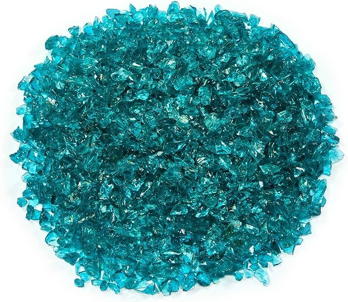 snoogg pack of 300 gram high luster shiny uneven stones 2 to 6 mm for resin art decor table