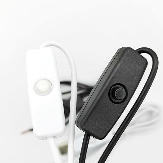 snoogg usb cable with 501 on off switch usb male to dc 5 5x2 1mm male power cable 150cm for