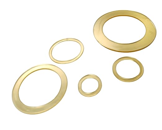 snoogg gold acrylic ring cutout in different dimentions for resin art decor diy craft and m