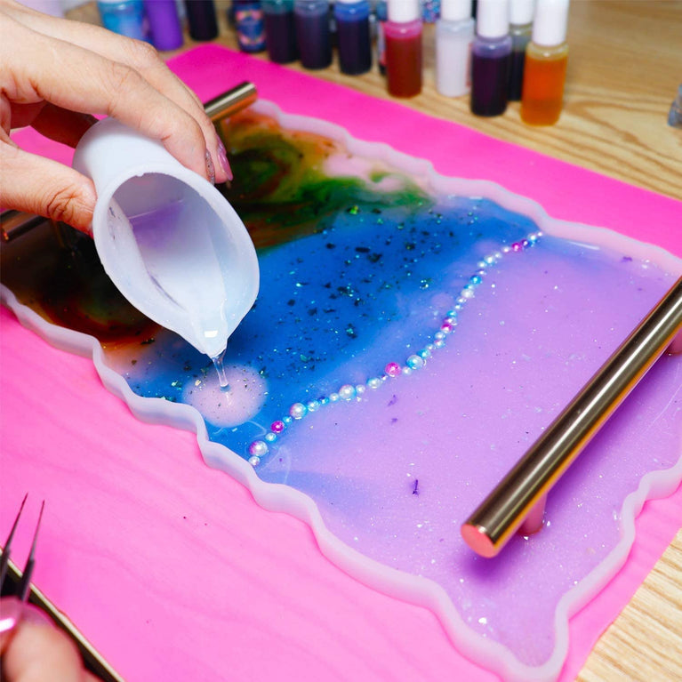 resin silicone zigzag tray mold size 8 5x 14 inch pack of 1 sets units