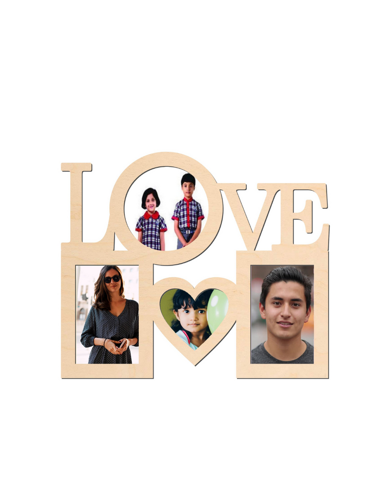 snoogg laser cut photo frame 4mm thickness mdf blank frame wall mount