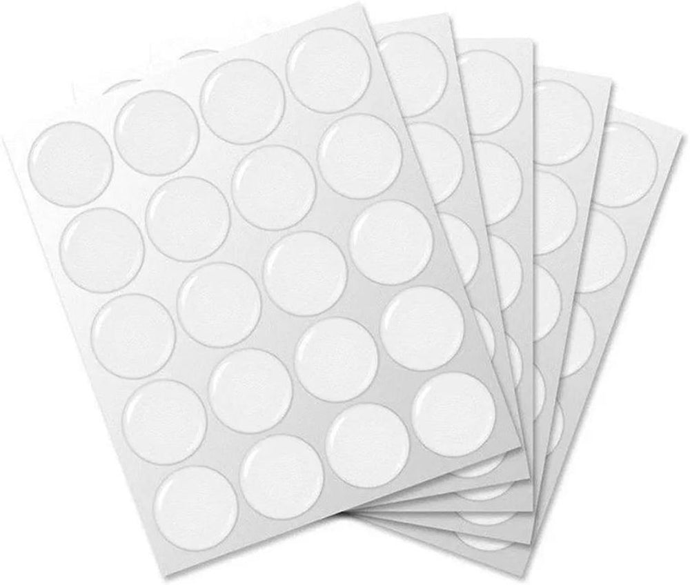 epoxy resin dom stickers with 3m glue backing diamond clarity great for logos high light na