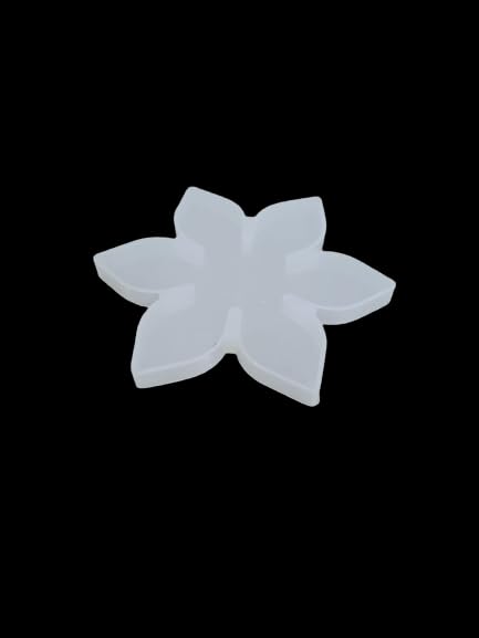 copy of snoogg 4 pack 12cm flower shape coaster silicone molds for epoxy resin casting