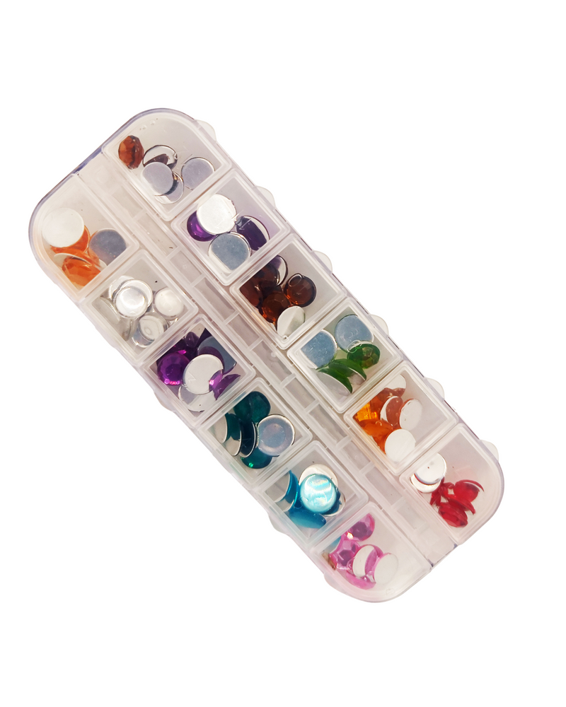 snoogg rhinestones chandla diamond multishape painting beads art painting accessories and t