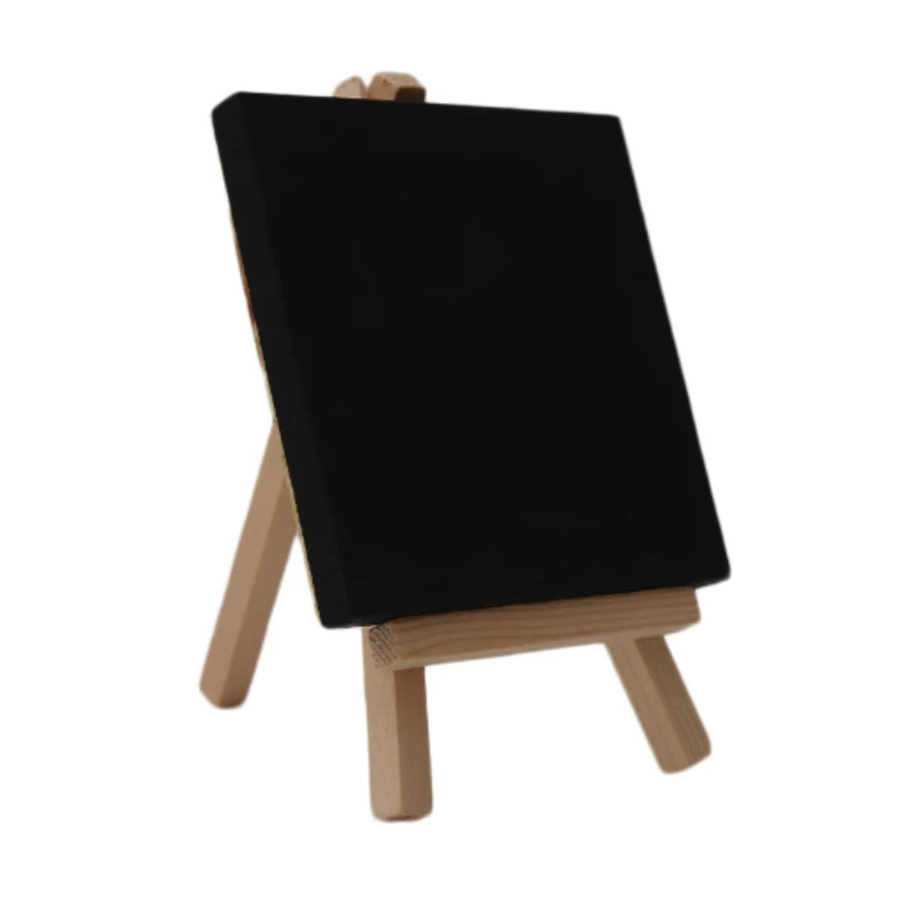 mini canvases with easel sets for painting small art stretched canvases panels pack with wo