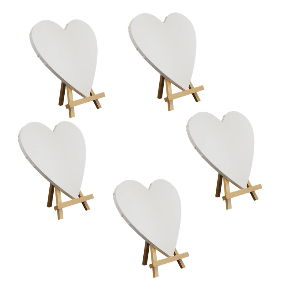 mini canvases with 5 inch easel sets for painting small art stretched canvases panels pack