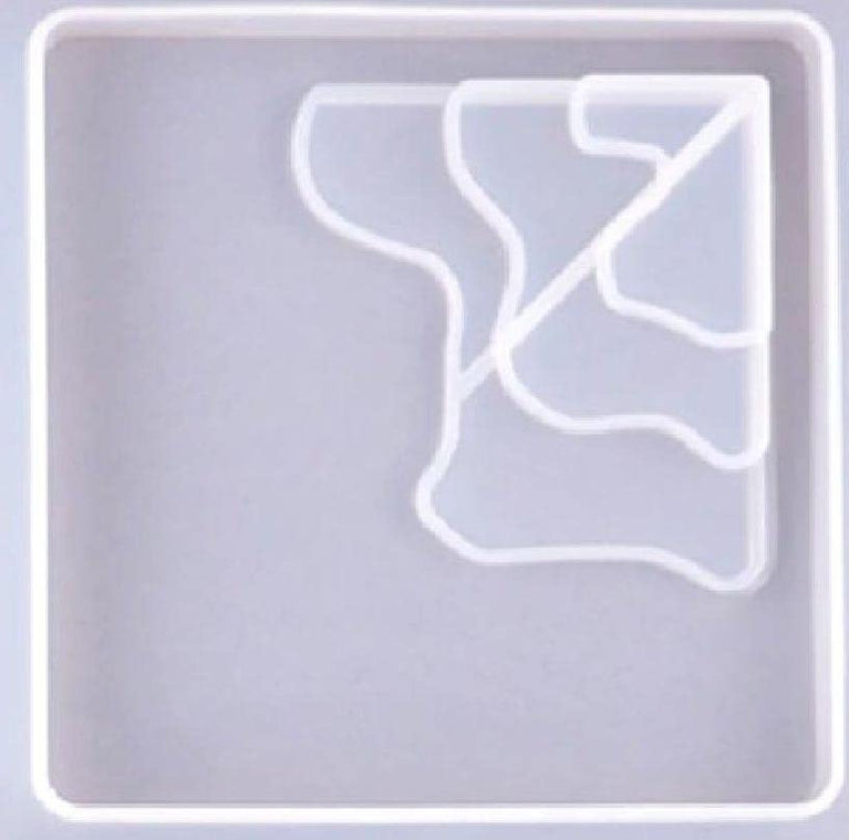 snoogg a 1 pack of river pattern coaster design f silicone moulds use for resin casting for