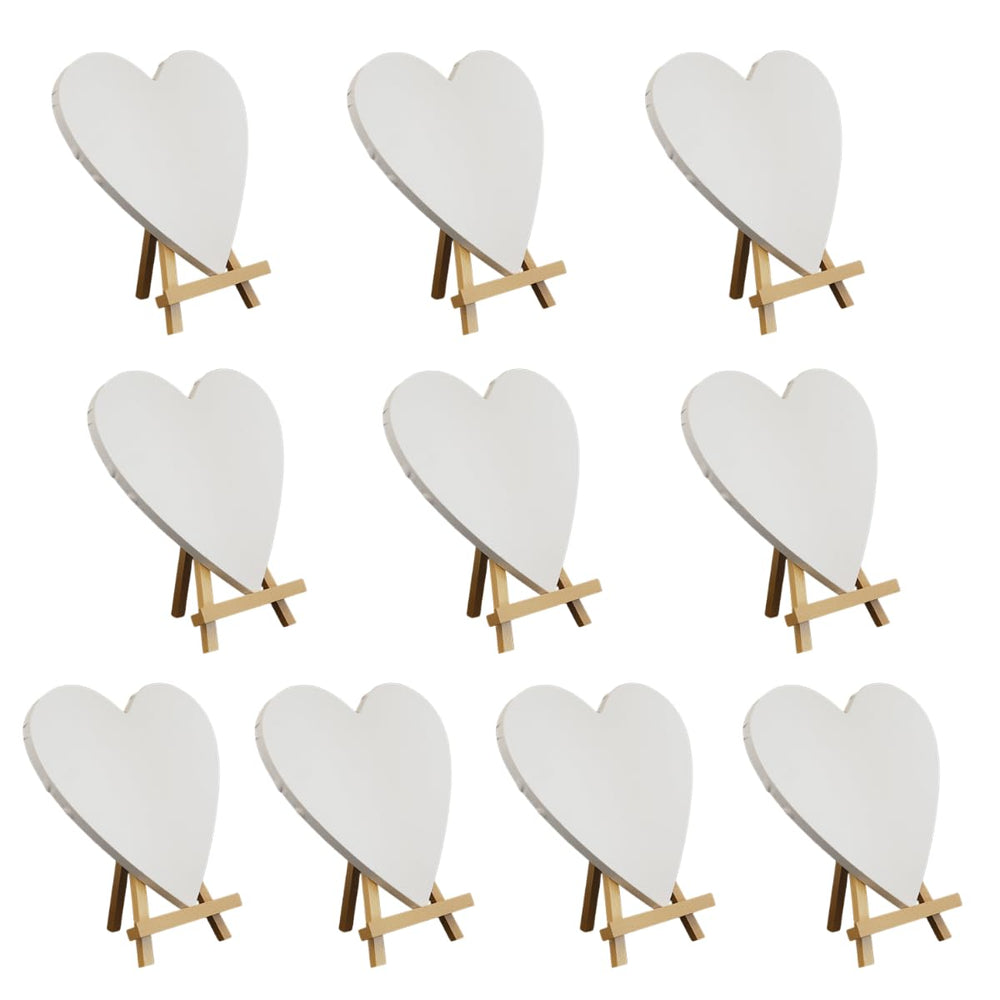 mini canvases with easel sets for painting small art stretched canvases panels pack with wo