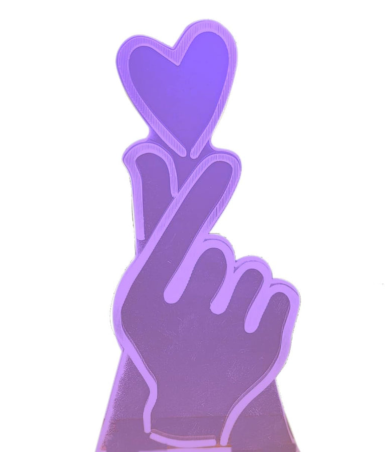 snoogg usb acrylic night light led table desk bedroom decor gift warm table lamp for bedroo