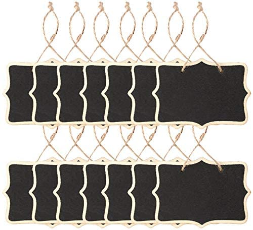 snoogg mini chalkboards signs hanging rectangle chalkboards double sided blackboard message