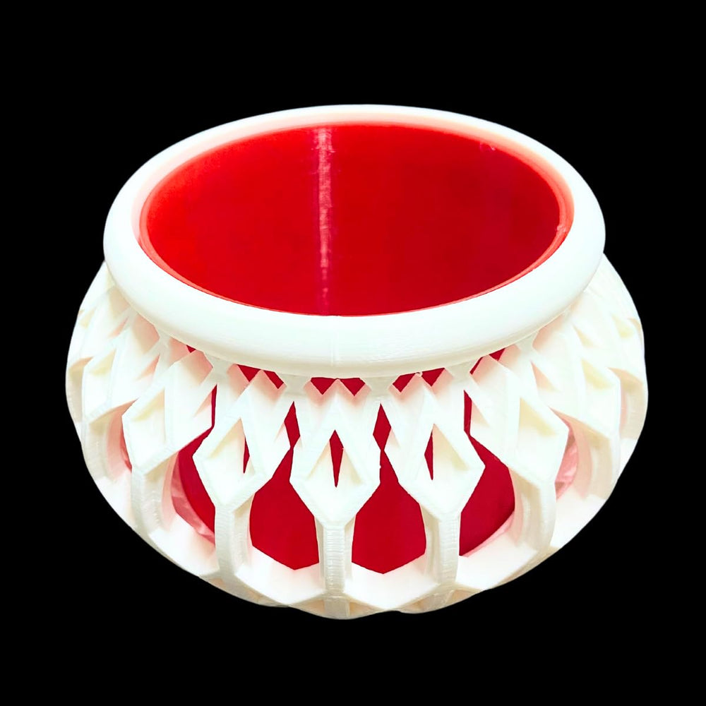 3d printed rare to find white modern flower designer vase for flowers decorative vases cent