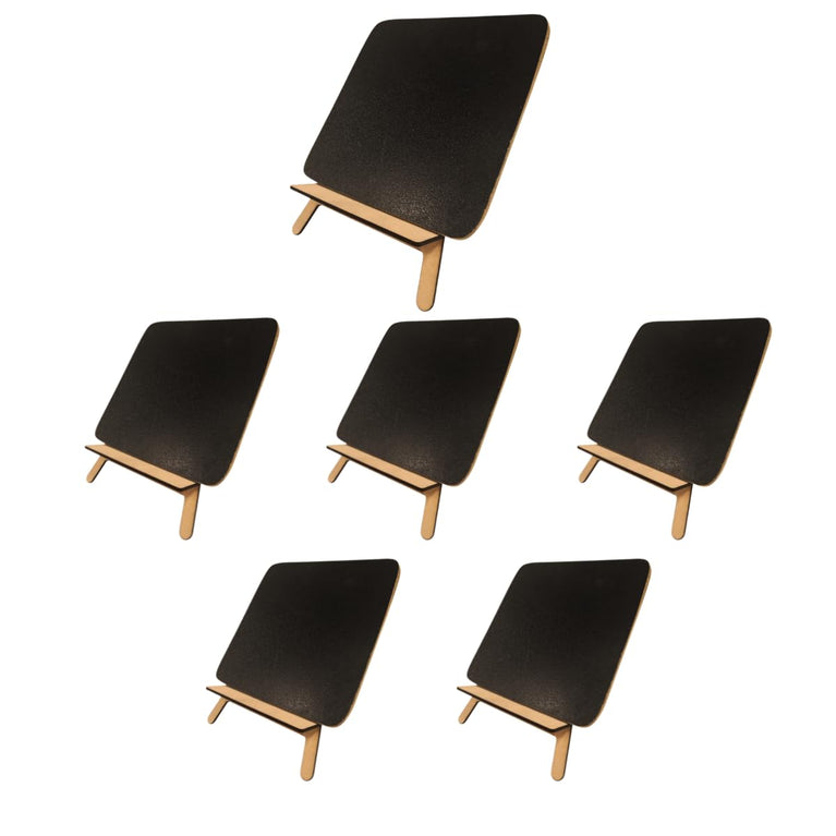 snoogg 5 piece tabletop chalkboard sign set perfect for weddings signs beautifully display