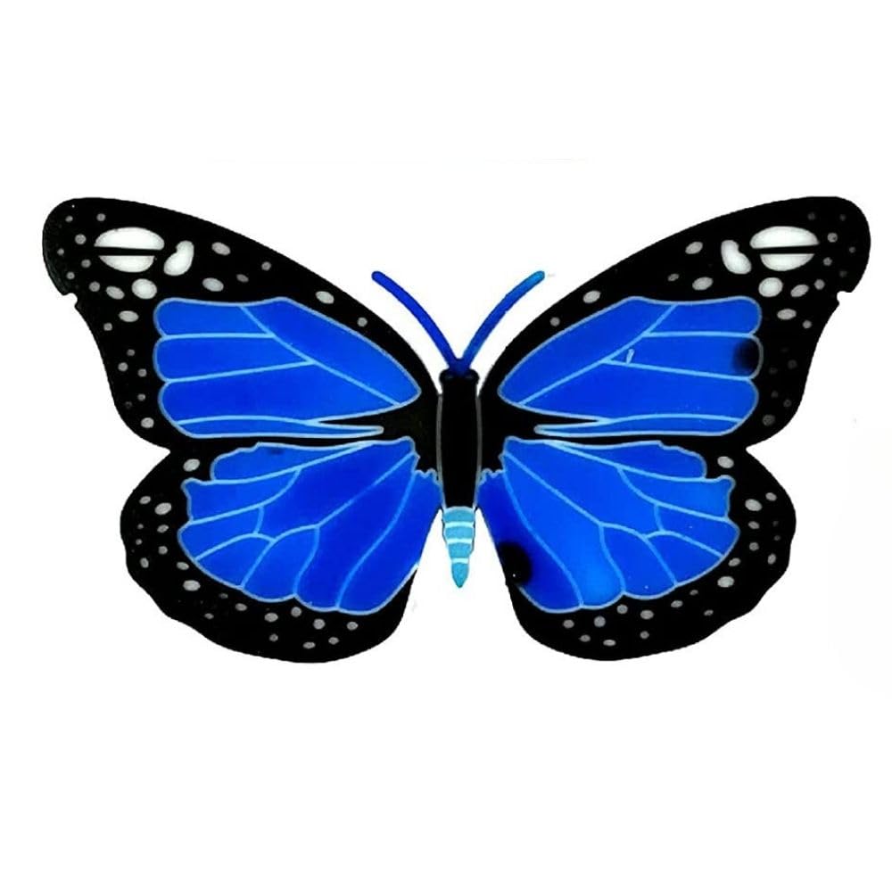 SNOOGG Pack of 8 Inch / 3 Piece of Butterfly Mould Epoxy Resin Casting Moulds for Making and DY Home Decoration Resin Art, Butterfly Keychain