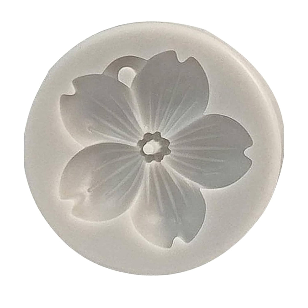 SNOOGG Pack of 1 3D Blossom Silicone 5 CM Mold for Epoxy Resin Gypsum Casting Alternative to Jesmonite Soap Making Wax and Candles DIY Projects