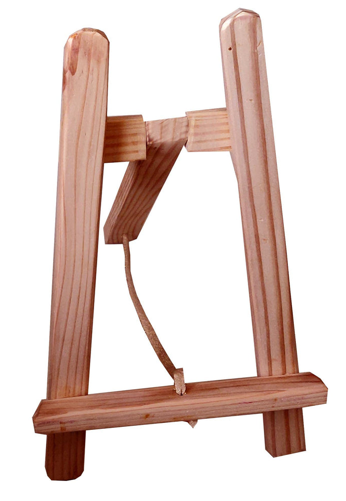 snoogg 12 inch tall tabletop display a frame painters easel pine wood artist easel pack of
