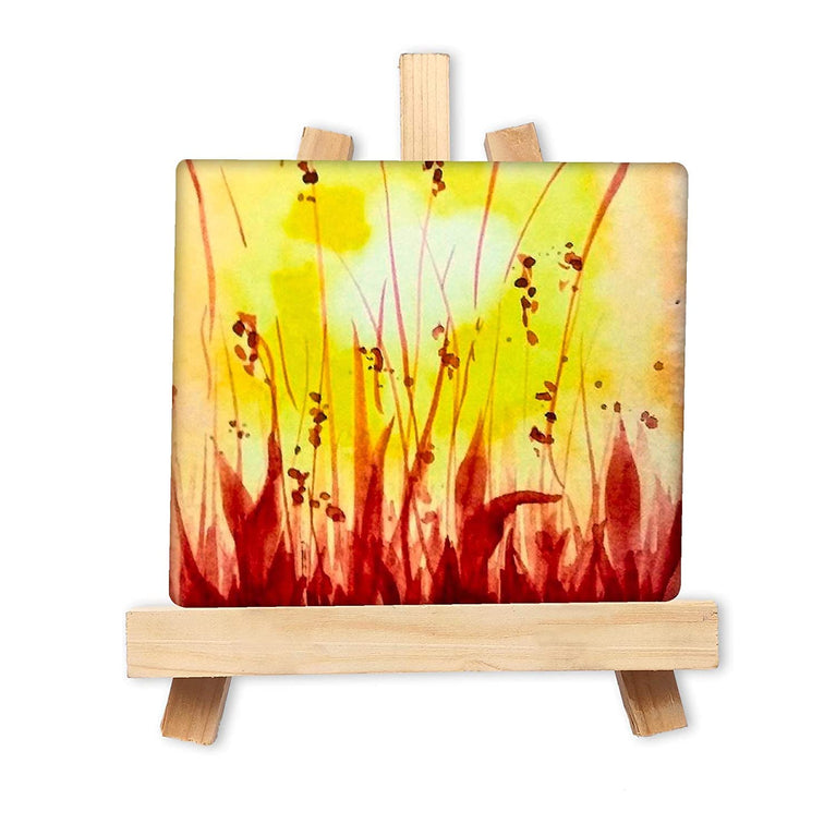 snoogg 12 inch tall tabletop display a frame painters easel pine wood artist easel pack of
