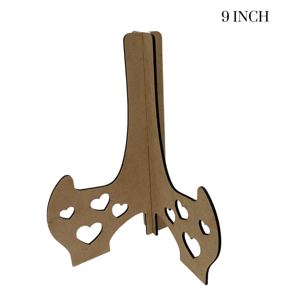 snoogg pack of 2 size 2 inch display wood easel artist stand for canvas craft photos cards