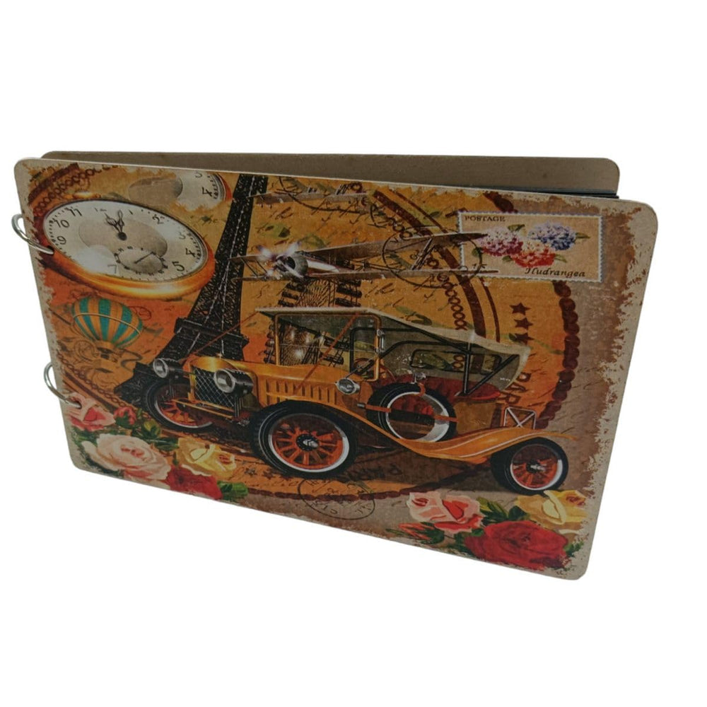 snoogg vintage scrapbook bullet junk journal 16 x 26 cm for writing diary embellishment sup