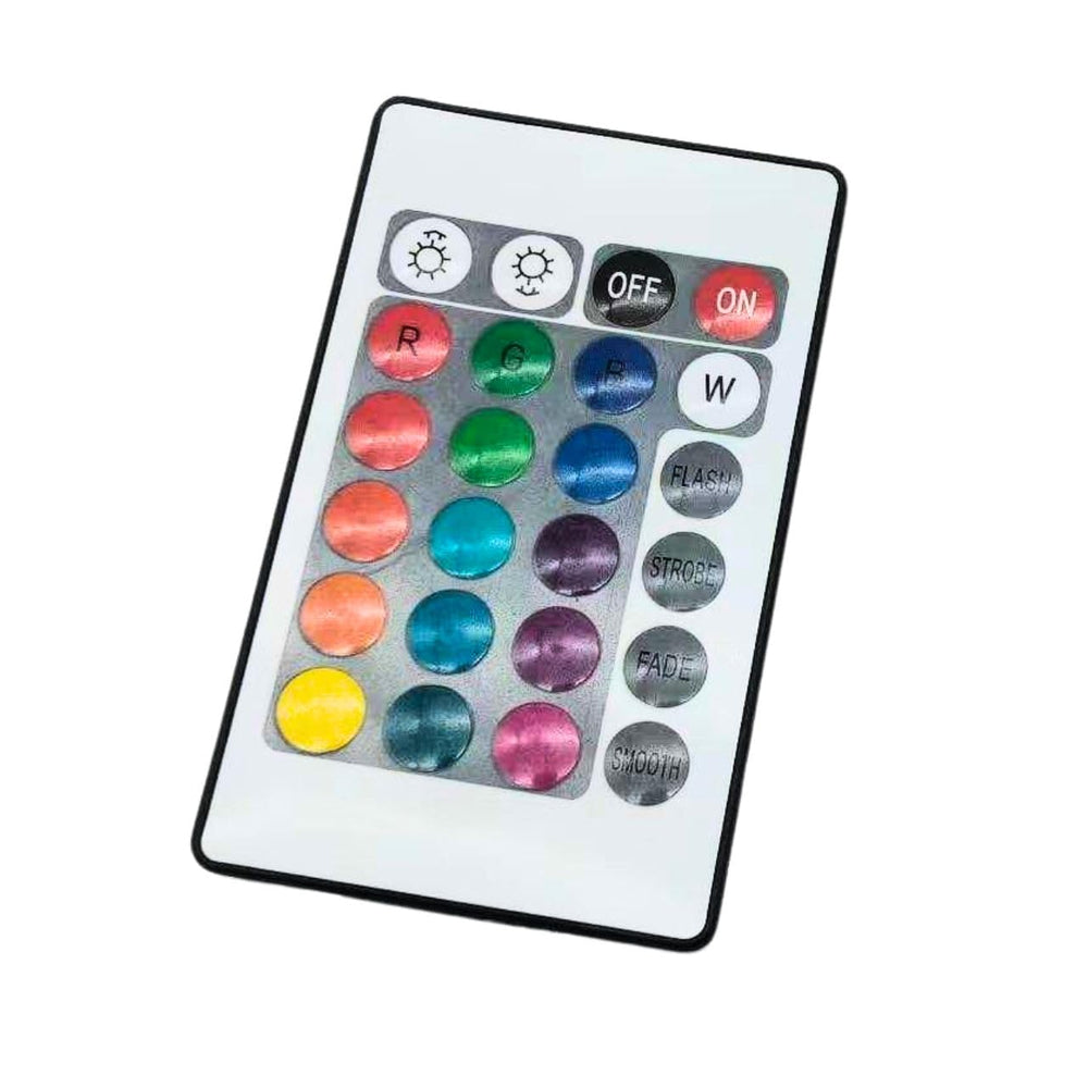 snoogg 16 colour led light pcb circuit dob dc 5v with ir 24keys remote control with usb on