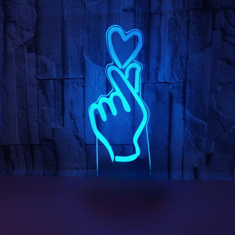 snoogg memorial gift clear crystal acrylic heart shape night light beautiful cardinal gifts