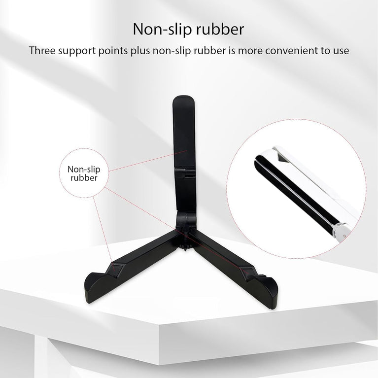 SNOOGG Adjustable Tablet & Sign Stand: Securely Holds iPads, Galaxy, Kindles, LED Boards, Pictures. Anti-Slip, Anti-Damage Portable Display Holder