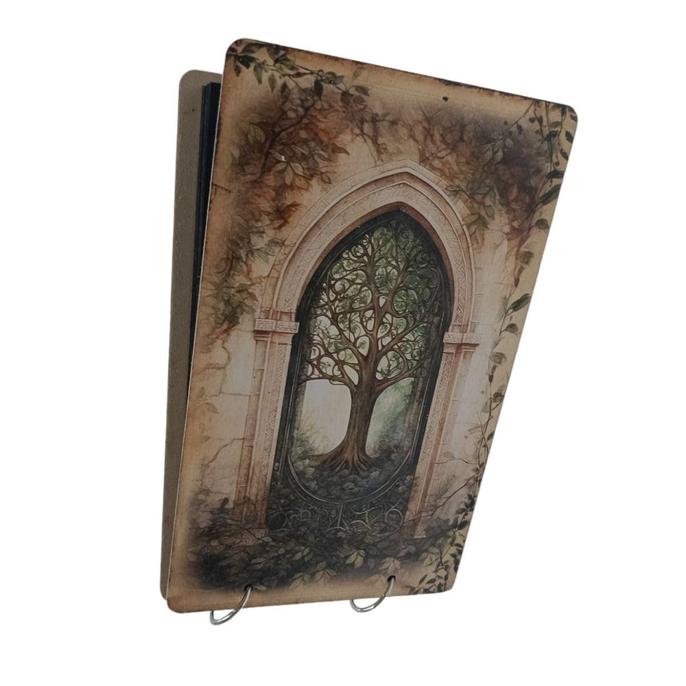 snoogg scrapbook 60 page photo album rectangle 10x6 inch 280 gsm with uv vintage design pri