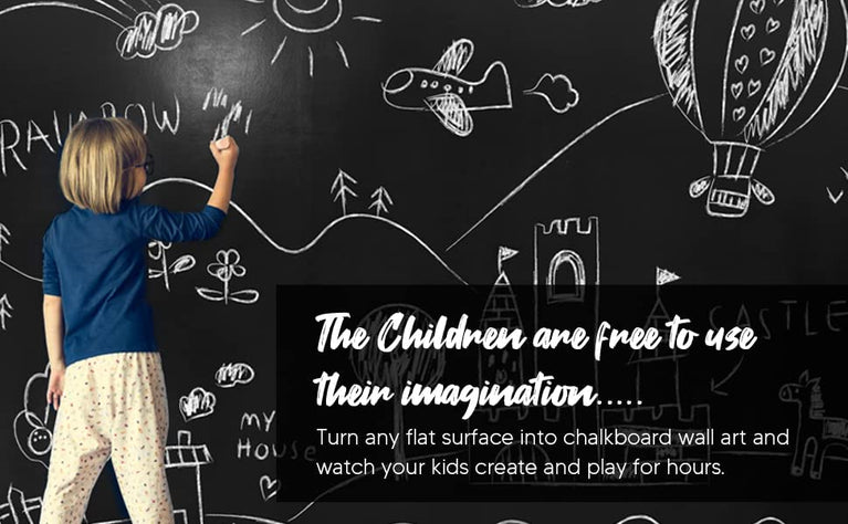 snoogg black board sticker for wall blackboard self adhesive removable use home kids school