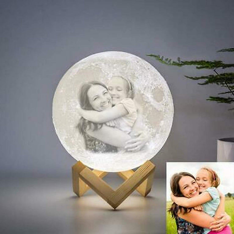 snoogg mind glowing moon lamp 3d moon night light for kids bedroom dc 5v usb cable 16 color