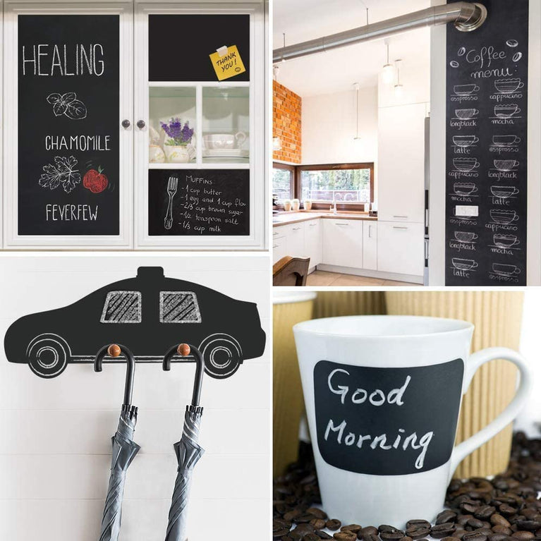 snoogg blackboard contact paper chalkboard sticker self adhesive decorative chalk board cov