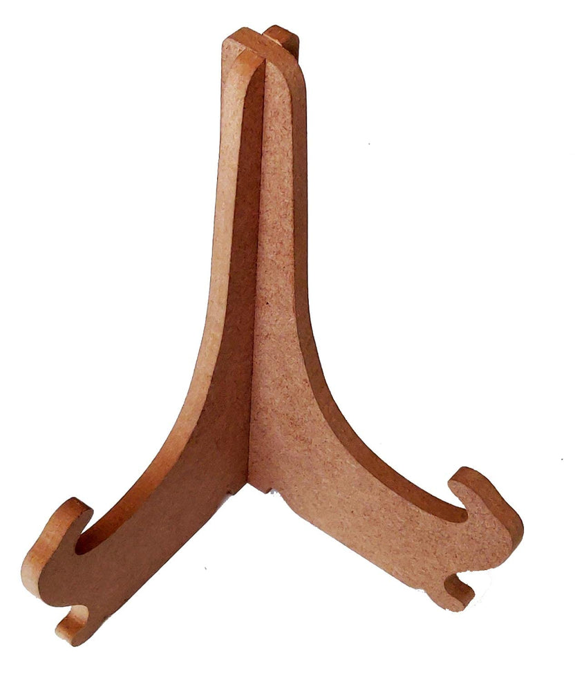 snoogg mdf 8 inch and 8 mm thick cnc cut interlocking space saving easel stands for table t