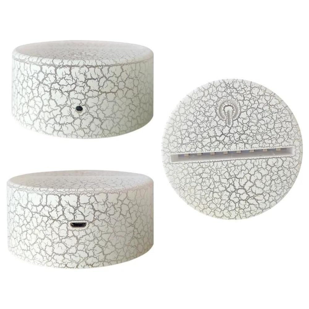 mom everything i am because of you led light up glass heart flower design on red heart shap