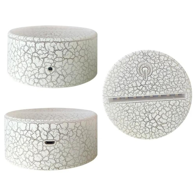 mom everything i am because of you led light up glass heart flower design on red heart shap