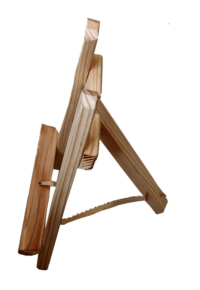snoogg 12 inch tall tabletop display a frame painters easel pine wood artist easel pack of