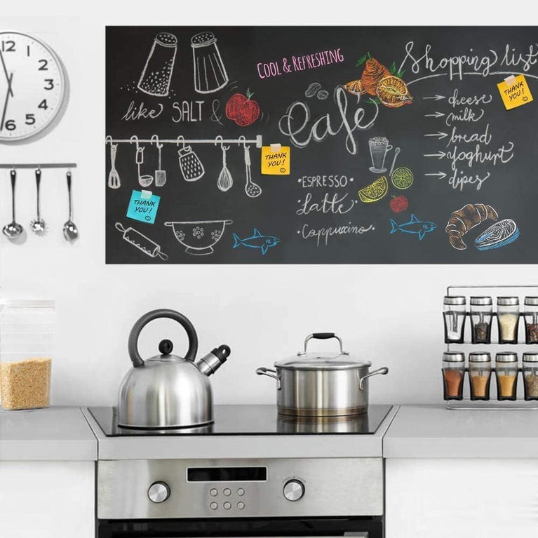 snoogg blackboard contact paper chalkboard sticker self adhesive decorative chalk board cov