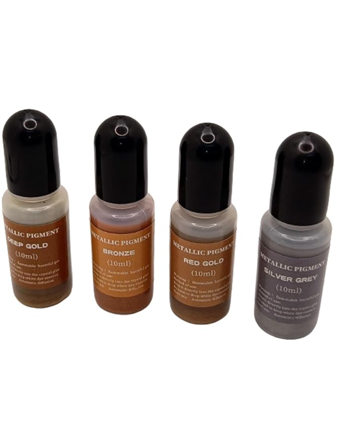 snoogg metallic ink pigment concentrated epoxy resin pigment ink dye great for resin petri