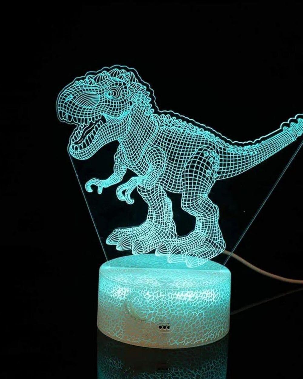 snoogg valantine crack heart design night light lamp dimmable with touch function sturdy ab