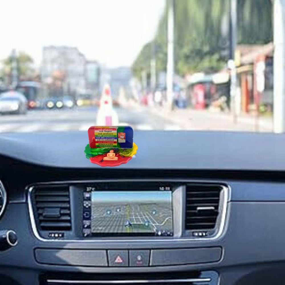 snoogg 4 inch jainism namokar navkar mantra terapanth acharya and lord mahavira epoxy ultra