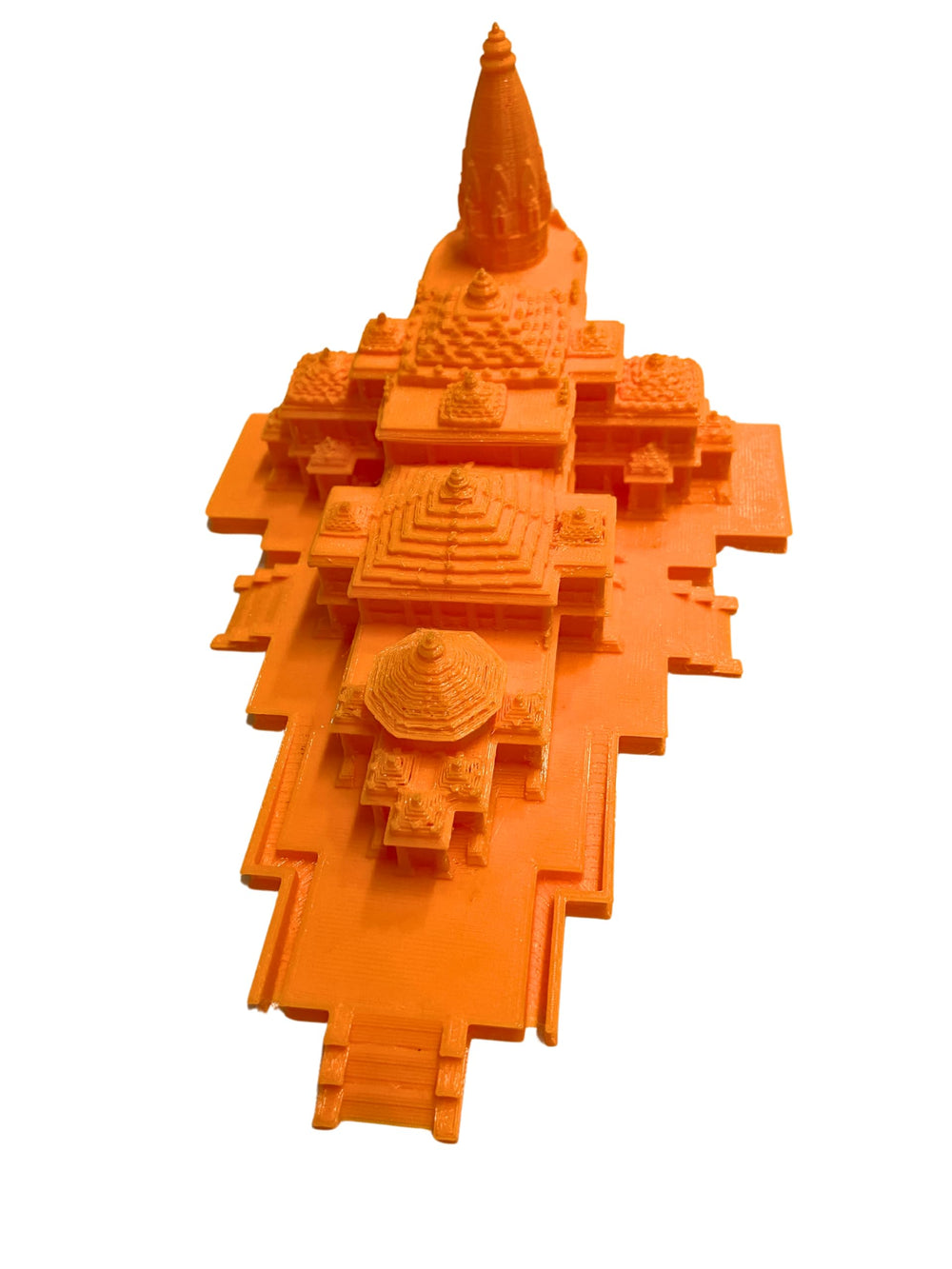 shree ram mandir temple ayodhya blank ready to paint for creative graffiti art multicolor p