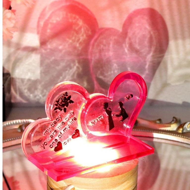 SNOOGG I Heart Shapes Picture Photo Frame Resin Mold Picture Frame Silicone Mold Epoxy Casting Mold for DIY Home Table Decor Handicrafts Making (Heart-Frame)