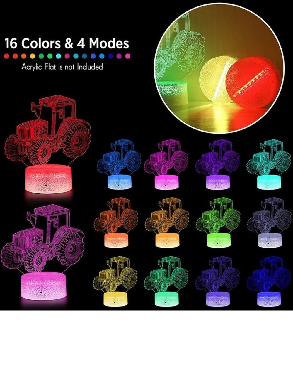 snoogg valantine crack heart design night light lamp dimmable with touch function sturdy ab