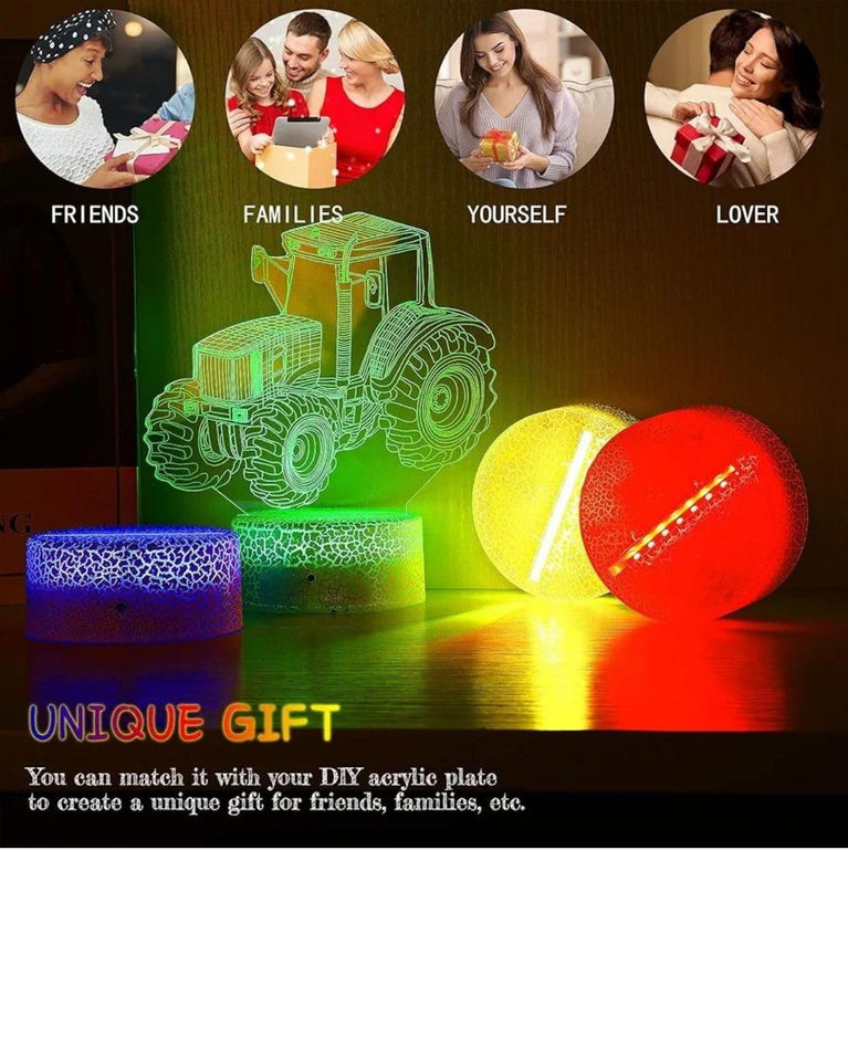 snoogg valantine heart night light lamp dimmable with touch function sturdy abs base in cra
