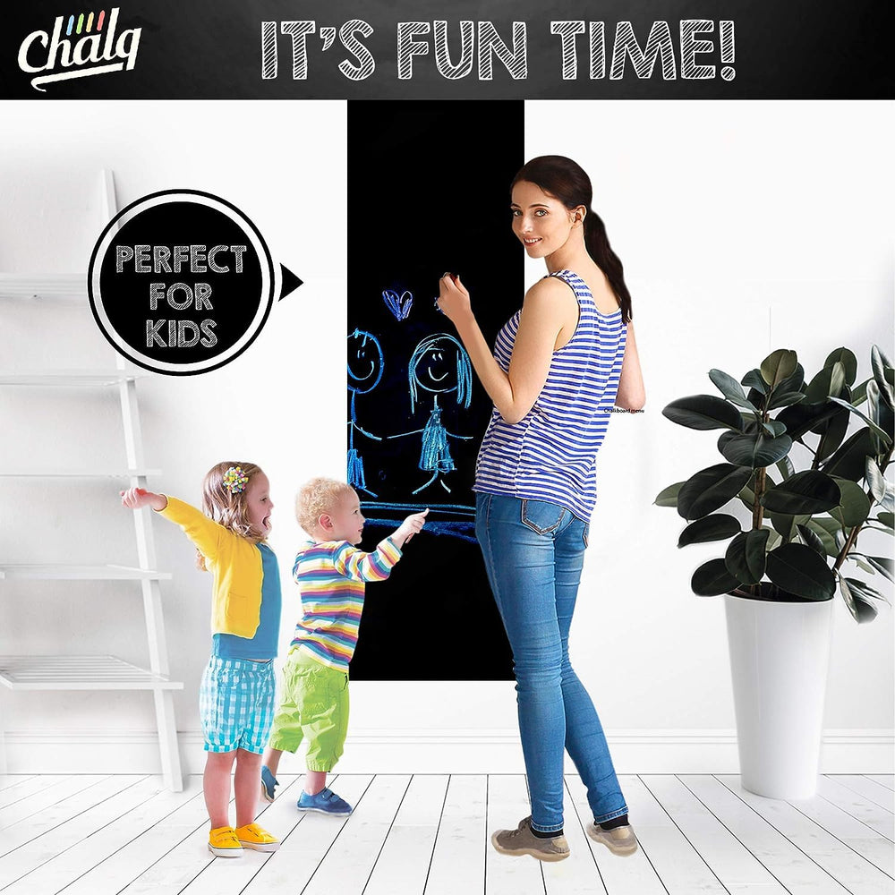 snoogg contact paper roll adhesive chalkboard wallpaper stick and peel black vinyl wall dec