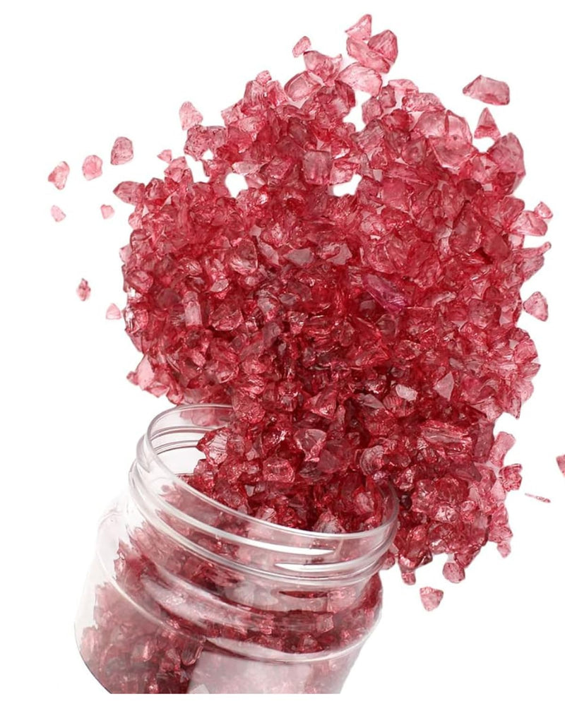 snoogg pack of 300 gram high luster shiny uneven stones 2 to 6 mm for resin art decor table