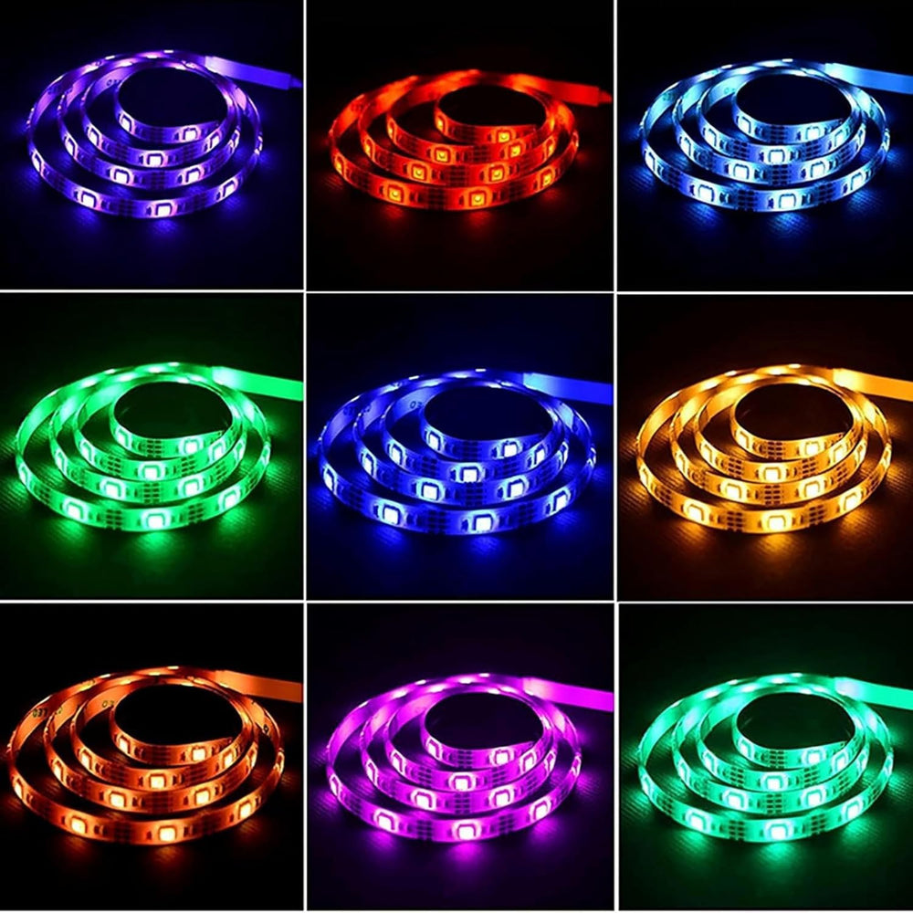 snoogg lighting tv and monitor backlight rgb multicolour by meter smd 5050 usb led light st