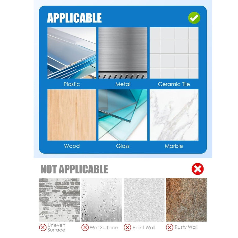 SNOOGG 30mm x 16.5 Feet Pack - 2 Heavy Duty Nano Tape Extra Strong Double Sided Mounting Tape, Washable & Reusable Adhesive Grip for Walls, Picture Hanging, Decorations, Crafting, Fixing, DIY