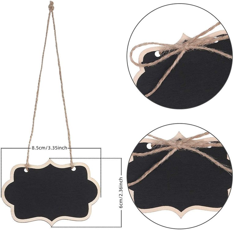 snoogg mini chalkboards signs hanging rectangle chalkboards double sided blackboard message