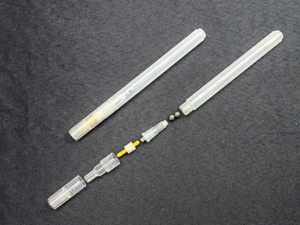 snoogg set of 4 empty fillable blank paint pen markers refillable and bullet point 3mm graf