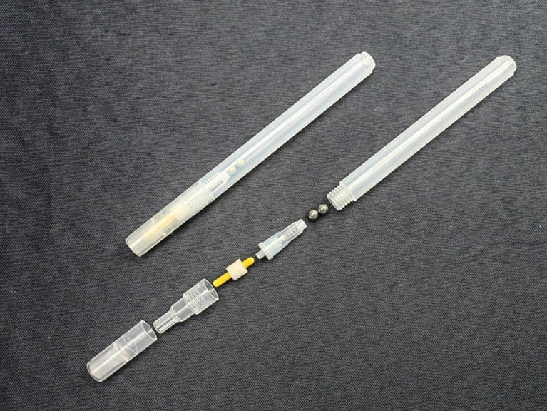 snoogg set of 4 empty fillable blank paint pen markers refillable and bullet point 3mm graf