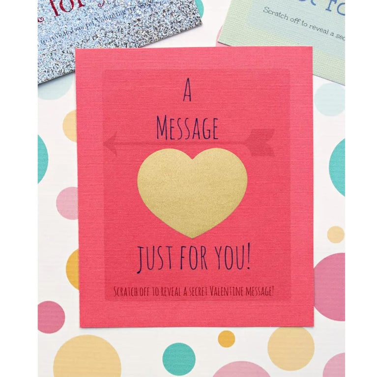 SNOOGG 300 Heart 1-Inch Gold DIY Scratch Off Stickers - Heart Shape Perfect for Party Games, Wedding Favors, Reward Charts, DIY Crafts, Events & More